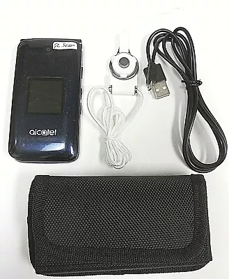 Alcatel Go Flip 4044N - Blue ( MetroPCS / Metro ) 4G Smartphone - Bundled / READ • $33.99