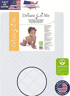 Colchon Para Cama Infantil Y Cuna De Bebe Impermeable Para Bebes Niños No Toxico • $56.99