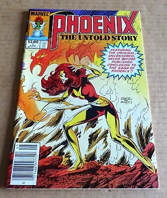 BACK ISSUE MARVEL COMICS  PHOENIX   No 1 THE UNTOLD STORY  COMIC APRIL 1984 • £19.95