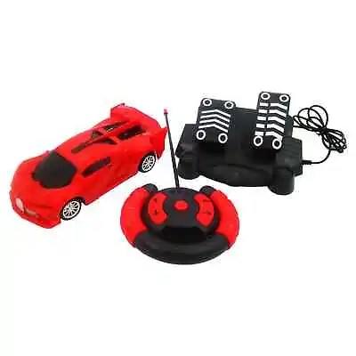 £19.95 • Buy Radio Controlled Driving Simulator With Pedals & Wheel Ideal Xmas Gift For Kids