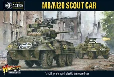 Bolt Action: M8/M20 Greyhound Scout Car (Plastic Box) • $28.84