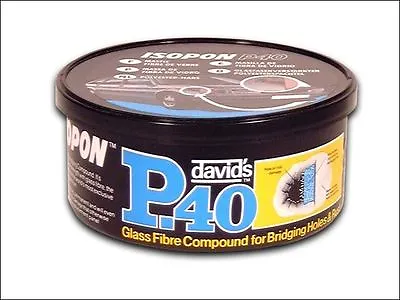 £21.91 • Buy U-Pol - P40 Glass Fibre Repair Paste Tin 250ml - P40/S