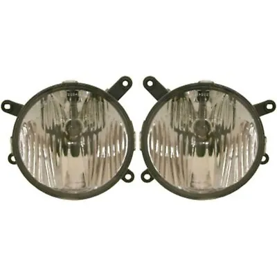 Set Of 2 Fog Lights Driving Lamps Front Driver & Passenger Side Left Right Pair • $98.72