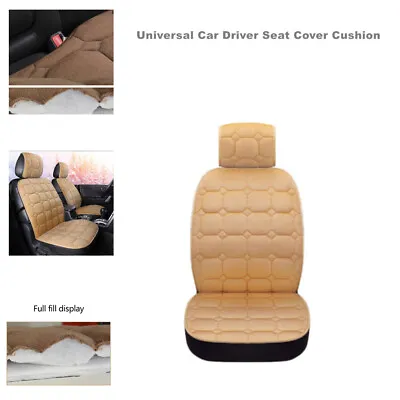 1PCS Short Plush Universal Car Driver Seat Cover Cushion Warmer Pad Anti-Slip • $33.14