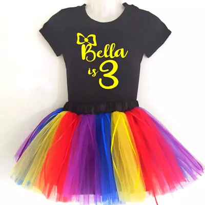 Emma Wiggle The Wiggles Costume Dress Up T Shirt Tutu Outfit Personalised Party • $49.99