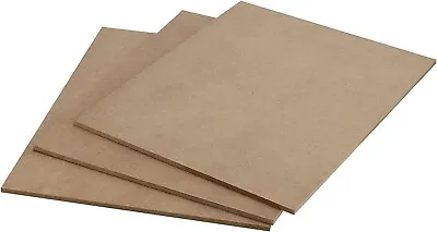 MDF Sheets / Boards A3 A4 A5 Thicknesses: 6mm 15mm • £8.10