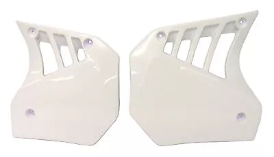 1986 87 1988 For Yamaha YZ 125 YZ125 White Radiator Side Covers Plastics Shrouds • $99.99