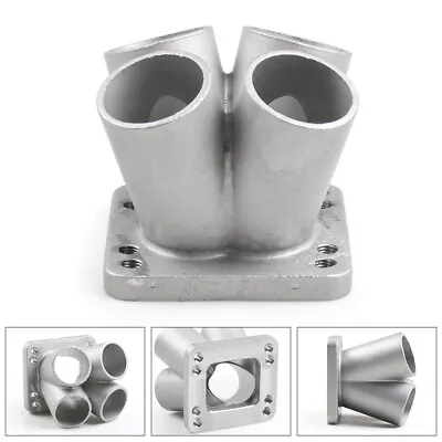 Cast Stainless Steel 4-1 Turbo Collector Merge Fit For T3 T4 Flange • $78.74