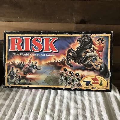 Vtg Wood Risk Game Pieces Replacement Wooden Crafting Dice 6 Colors Cards Etc • $15