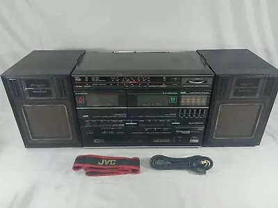 Vintage 1986 JVC PC-W310J Boombox Ghetto Blaster System RARE! • $55
