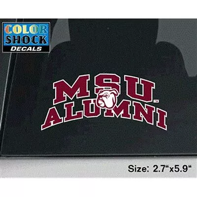 Mississippi State Bulldogs Decal - Arched Msu Alumni W/ Mascot • $5.99