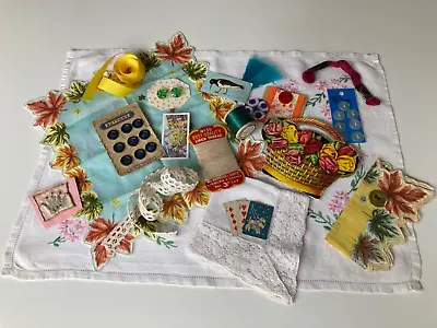 Vintage Haberdashery And Slow Stitch Items • £9.50