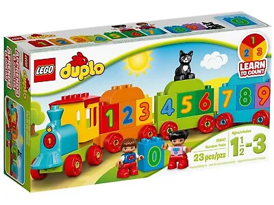 $69 • Buy Lego Duplo Number Train 10847 Learn To Count Toy New Sealed