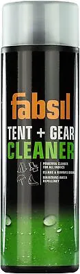 Fabsil Tent Gear Outdoor Equipment Awning Cleaner  High Performance  500ml • £8.39