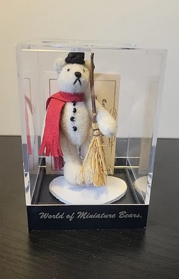£10.50 • Buy World Of Miniature Bears - Snowman