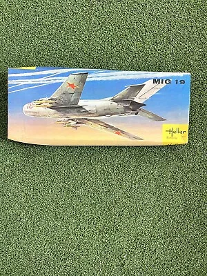 1/72 Scale Heller Russian Mig 19 Jet Airplane Model Kit • $38