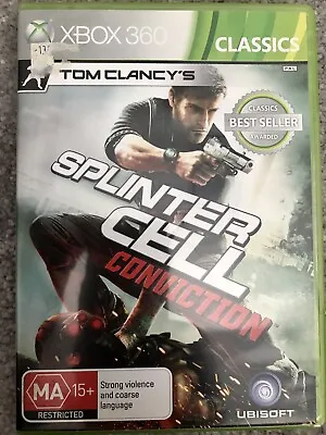 Tom Clancy’s Splinter Cell Conviction XBOX 360 Microsoft Aus PAL • $9.45