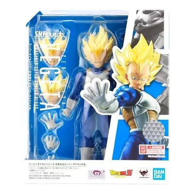 S.H. Figuarts Super Saiyan Vegeta Awakening Blood Figure Dragon Ball Z Bandai • $56