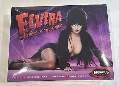 Moebius Models ELVIRA Factory Sealed Mistress Of The Dark 1/8 Model Kit • $100