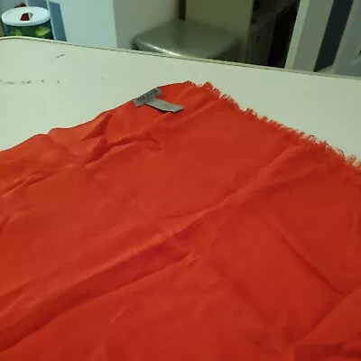 £0.50 • Buy Ladies Red Large Scarf By Tie Rack