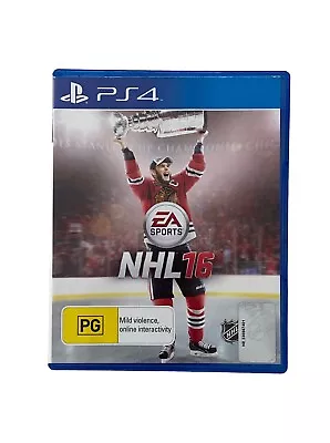Nhl 16 - Ice Hockey - Ps4 Playstation 4 • $12.99