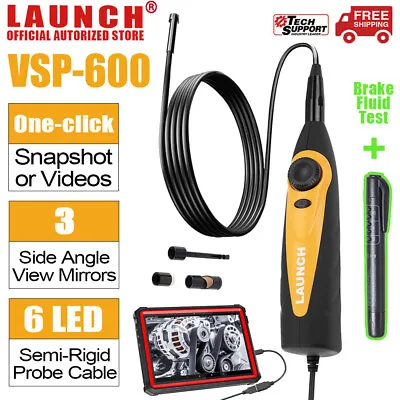 LAUNCH X431 VSP-600 Videoscope HD Inspection Camera Borescope Endoscope USB 720P • $59.99