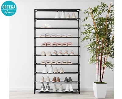 $30.02 • Buy Ortega Home 10-Tier (50 Pair) Shoe Rack Organiser