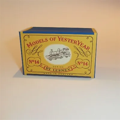 Matchbox Lesney Yesteryear 14 A Duke Of Connaught Loco C Style Repro Box • $14.99