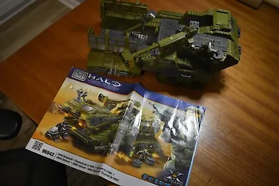 Halo Mega Bloks UNSC Elephant 96942 Nearly Complete No Figures Manual Included • $124.99