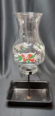 $30 • Buy Vintage Ftda 1985 Chimney Taper Candle Holder Base For Flower/ Green Arrangement