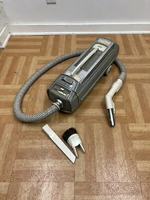 Vintage ELECTROLUX CANISTER Vacuum Cleaner 1401 Gray Hose Torpedo 60s Bundle Lot • $89.99