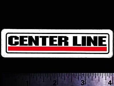 $4.50 • Buy CENTER LINE Wheels - Original Vintage 1980’s Racing Decal/Sticker - 4 Inch Size