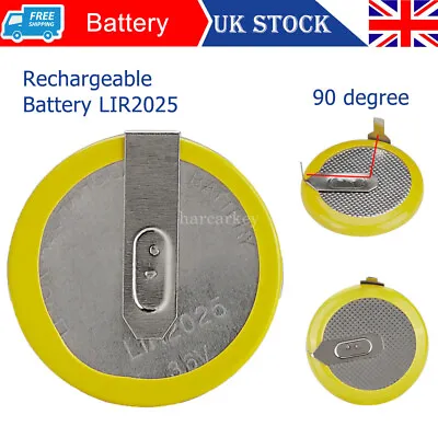 LIR2025 Rechargeable Battery For BMW Key Fob 3 5 7 E Series E46 E60 E96 E53 E60 • £4.25