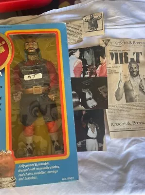 *Signed W/photos Mr. T Real Life Superhero 12  Action Figure A-Team New In Box • $50