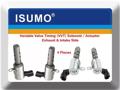 4x Variable Timing Solenoid Actuator Intake & Exhaust Side L/R Fits Lexus Toyota • $64.99