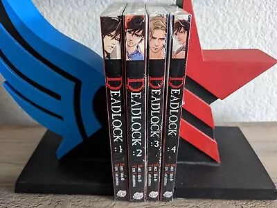 Deadlock Vol 1-4 Complete English Manga Set - BL Yaoi Saki Aida Yuh Takashina • $70