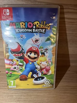 Mario Rabbids Kingdom Battle Game Nintendo Switch 2017 Boxed • £14.99