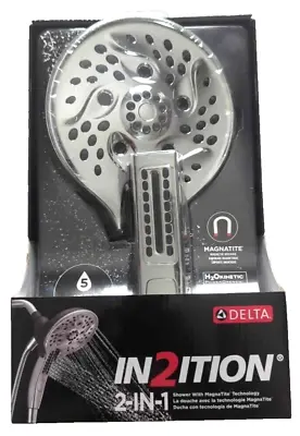 In2ition 5-Setting Two-In-One Shower MagnaTite In Chrome Model# 75510D • $75.99