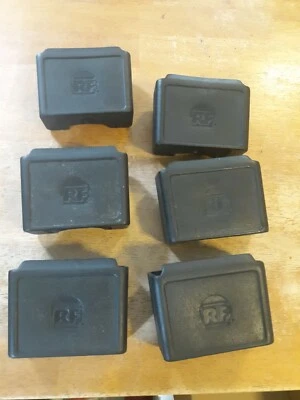 $34.99 • Buy LOT OF 6 Rubber Belt Holder Pouch For HME COM RF Drive Thru Intercom Belt Pack 