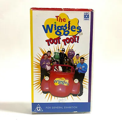 THE WIGGLES Toot Toot VHS Movie 1998 Good Condition RARE - AUS SELLER • $35