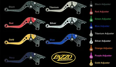 Triumph 2022 Trident 660 Pazzo Racing Adjustable Levers -  All Colors / Lengths • $164.99