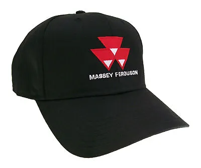 Massey Ferguson Tractor Triangles Farm Embroidered Cap Hat #44-9300 • $24.99