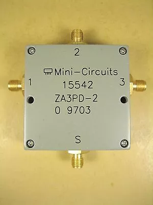 Mini Circuits  15542  ZA3PD-2 Power Splitter • $19