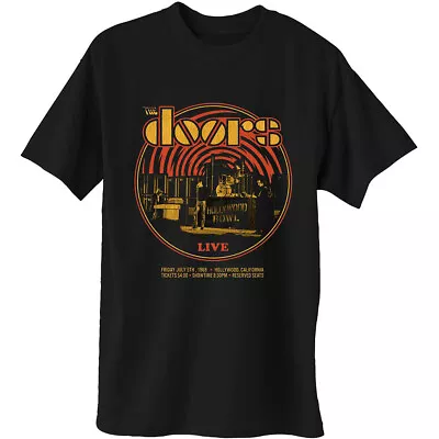 The Doors Jim Morrison Vintage Band Setup Official Tee T-Shirt Mens Unisex • $41.79