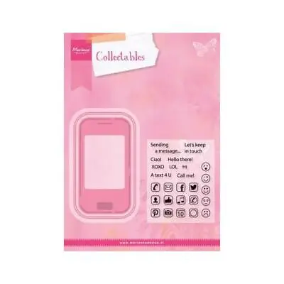 Marianne Design Collectables Cutting Dies & Clear Stamps - Smart Phone COL1359 • £11.99