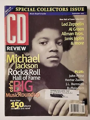 September 1995 CD Review Magazine Michael Jackson Cover Special Collectors Issue • $11.23