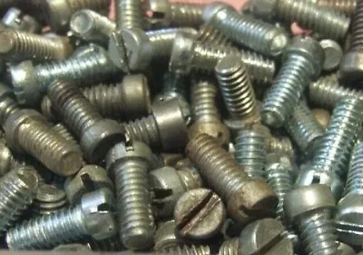 Ten Meccano Zinc Cheesehead 3/8 Bolts Part 111c • £2