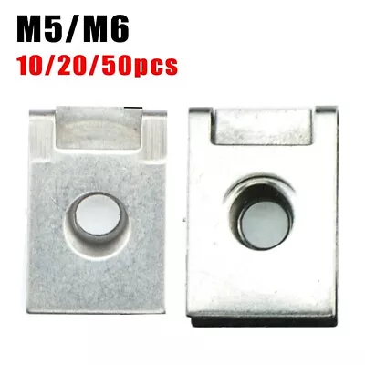 Metric Thread Clip U Nuts M5 M6 Zinc Plated For Fairing Panel Speed 10/20/50pc • $12.53