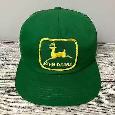 Vintage 1980s John Deere K-Products Snapback Hat Adjustable • $21.99