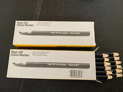 24 Faber Castell Peel-off China Markers NOS • $10.50